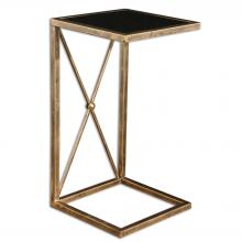  25014 - Uttermost Zafina Gold Accent Table
